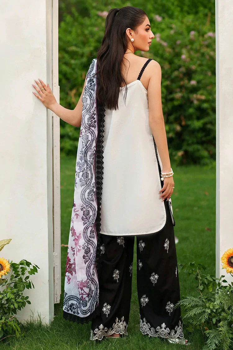 Picture of Asifa & Nabeel - Eden Cambric Collection - Pearl Whisper ECU25-04 - Unstitched - Available at Raja Sahib