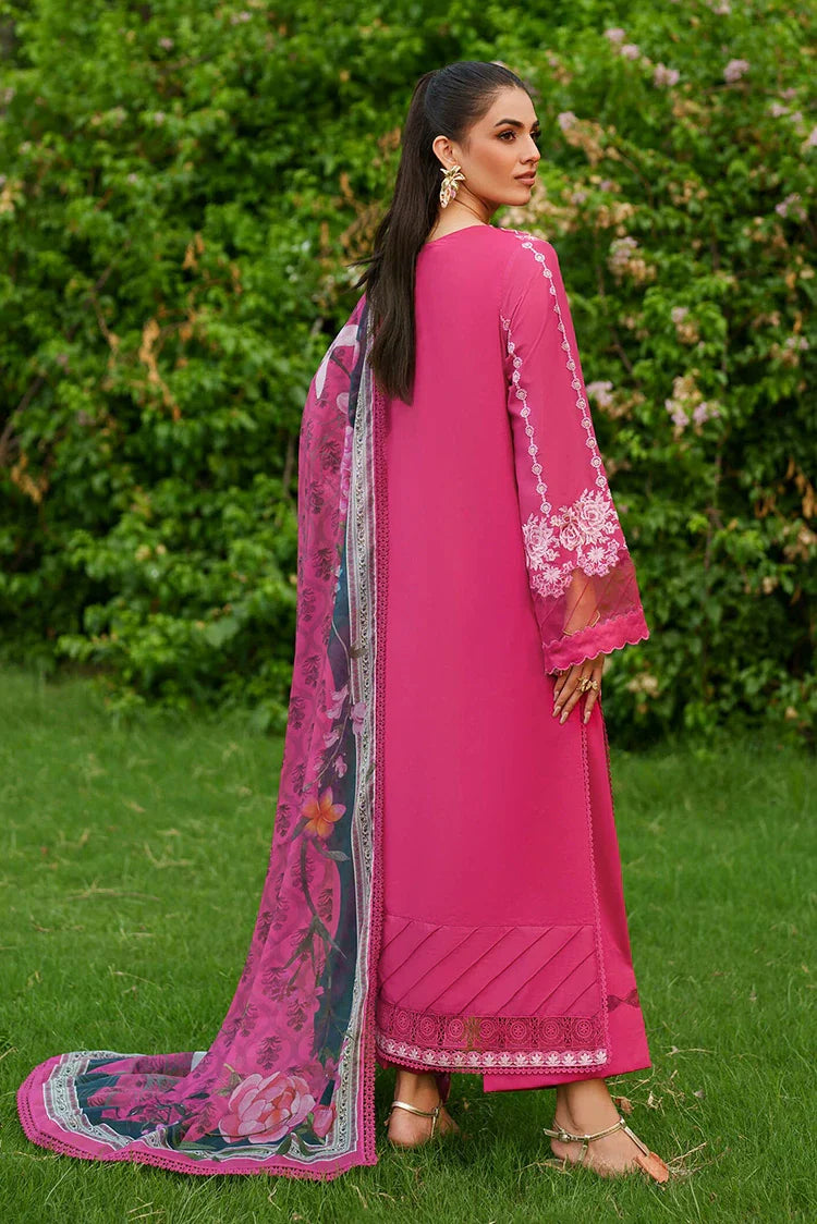 Picture of Asifa & Nabeel - Eden Cambric Collection - Pink Reverie ECU25-06 - Unstitched - Available at Raja Sahib