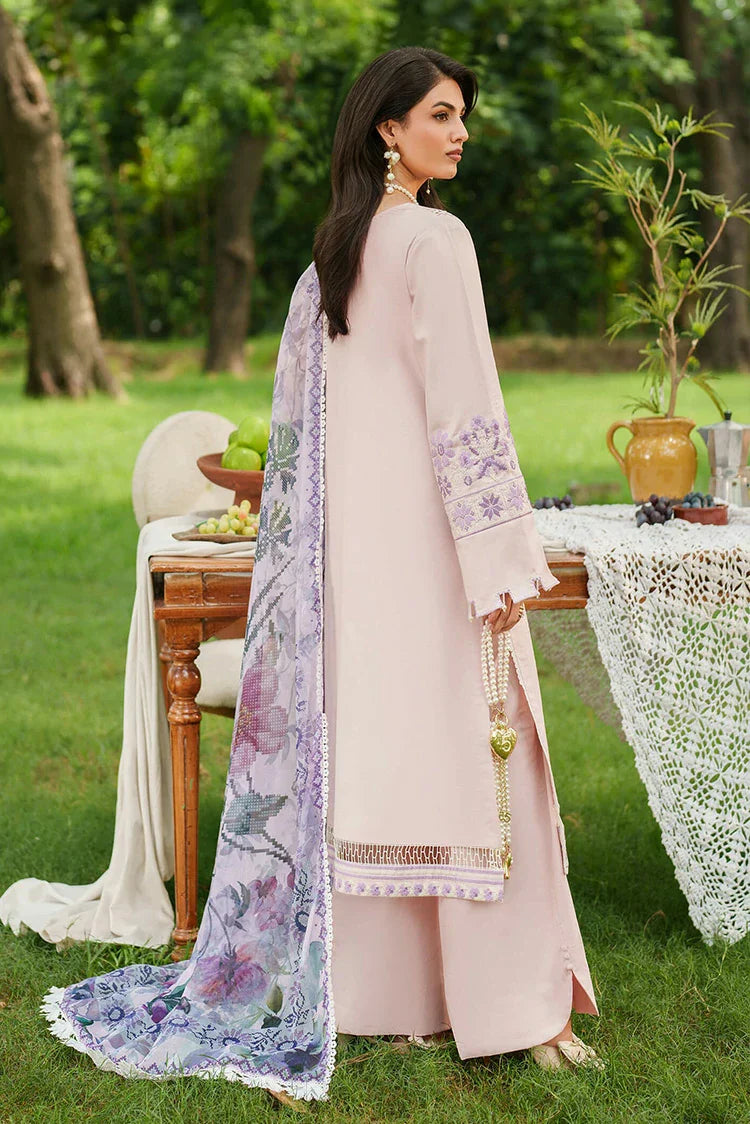 Picture of Asifa & Nabeel - Eden Cambric Collection - Elysian Petals ECU25-08 - Unstitched - Available at Raja Sahib