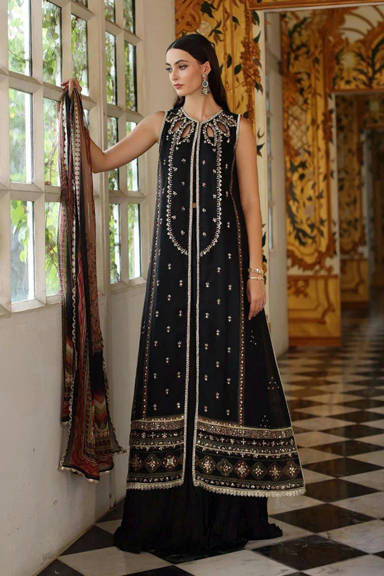 Picture of Noor by Saadia Asad - Noor Festive Handmade Collection - Design 01 - Unstitched - Available at Raja Sahib