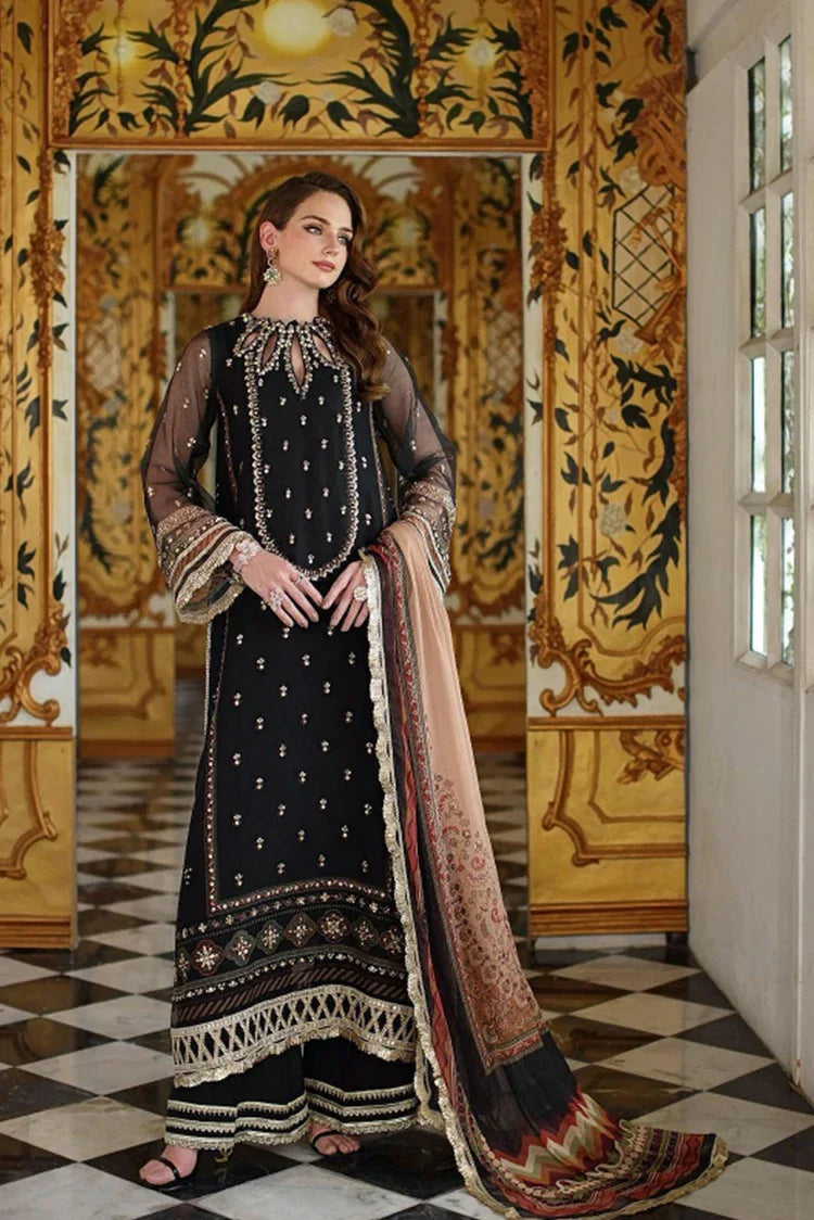 Picture of Noor by Saadia Asad - Noor Festive Handmade Collection - Design 01 - Unstitched - Available at Raja Sahib