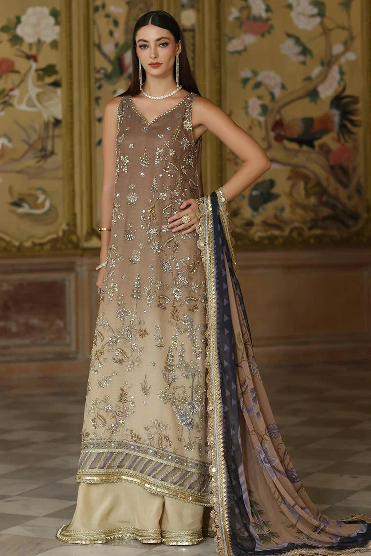 Picture of Noor by Saadia Asad - Noor Festive Handmade Collection - Design 02 - Unstitched - Available at Raja Sahib