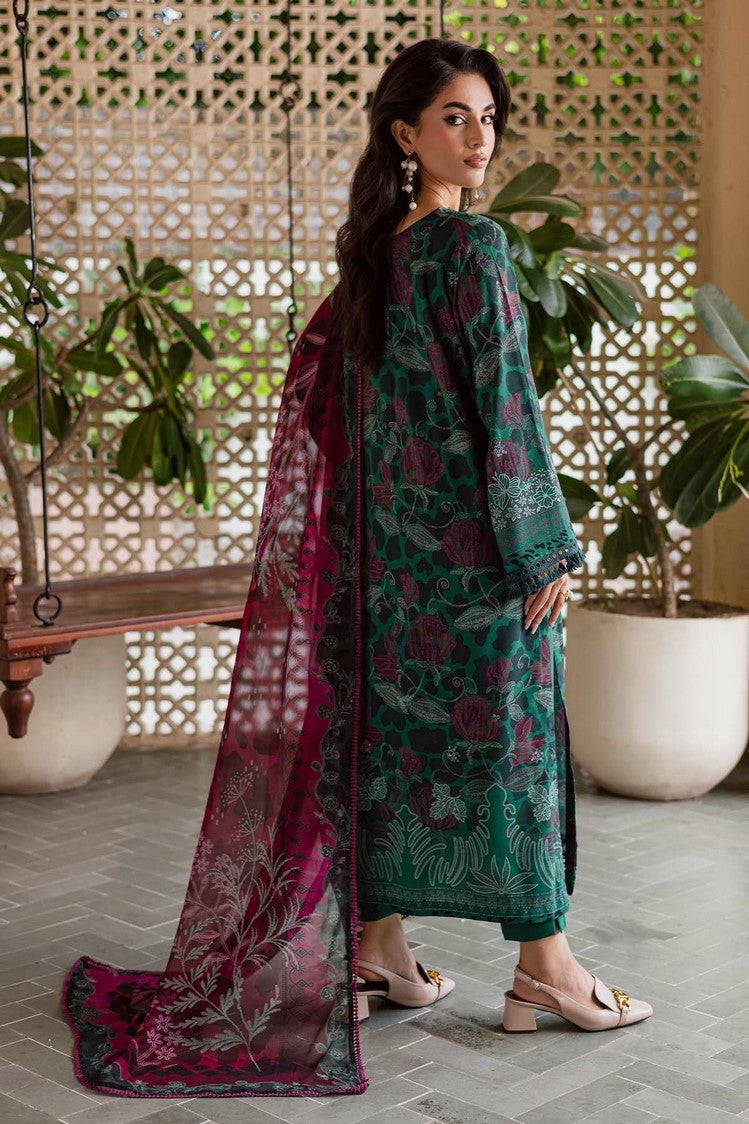 Picture of Nureh - Signature Prints Printed Viscose Slub Linen Collecton Vol 1 - SP-163 - Unstitched - Available at Raja Sahib