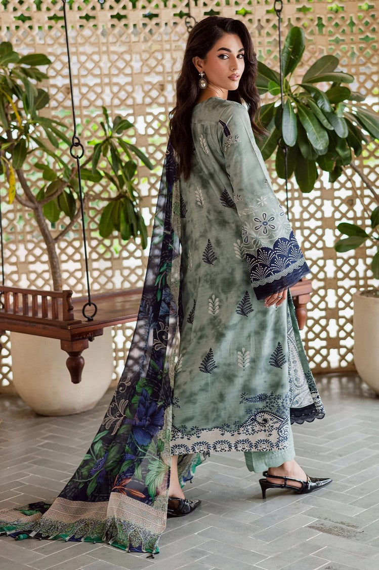 Picture of Nureh - Signature Prints Printed Viscose Slub Linen Collecton Vol 1 - SP-164 - Unstitched - Available at Raja Sahib
