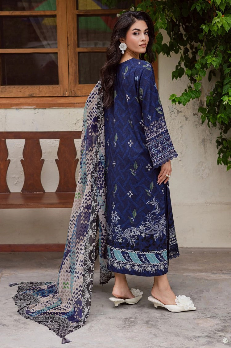 Picture of Nureh - Signature Prints Printed Viscose Slub Linen Collecton Vol 1 - SP-167 - Unstitched - Available at Raja Sahib