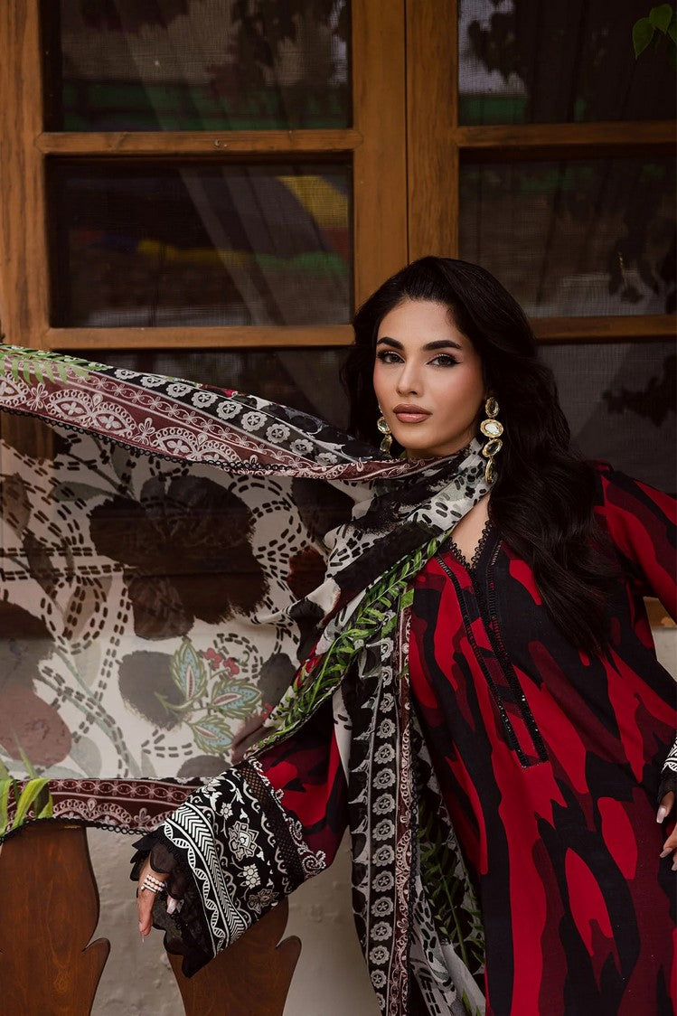Picture of Nureh - Signature Prints Printed Viscose Slub Linen Collecton Vol 1 - SP-169 - Unstitched - Available at Raja Sahib