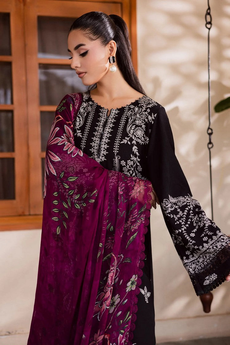 Picture of Nureh - Signature Prints Printed Viscose Slub Linen Collecton Vol 1 - SP-170 - Unstitched - Available at Raja Sahib
