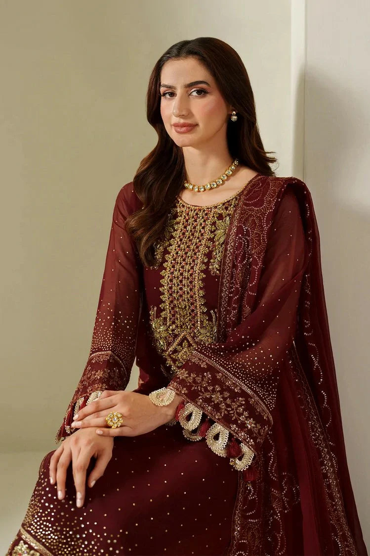 Picture of Alizeh - Reena Handmade Luxury Chiffon Collection Vol 5 - 01-KAVYA - Unstitched - Available at Raja Sahib