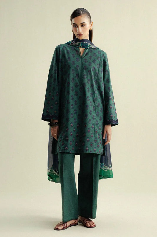 Picture of Zara Shahjahan - Coco Prints Vol 4 - Willow-10A - Unstitched - Available at Raja Sahib