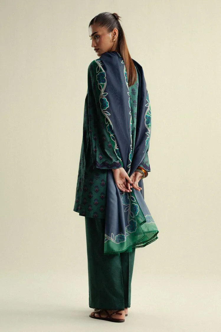 Picture of Zara Shahjahan - Coco Prints Vol 4 - Willow-10A - Unstitched - Available at Raja Sahib