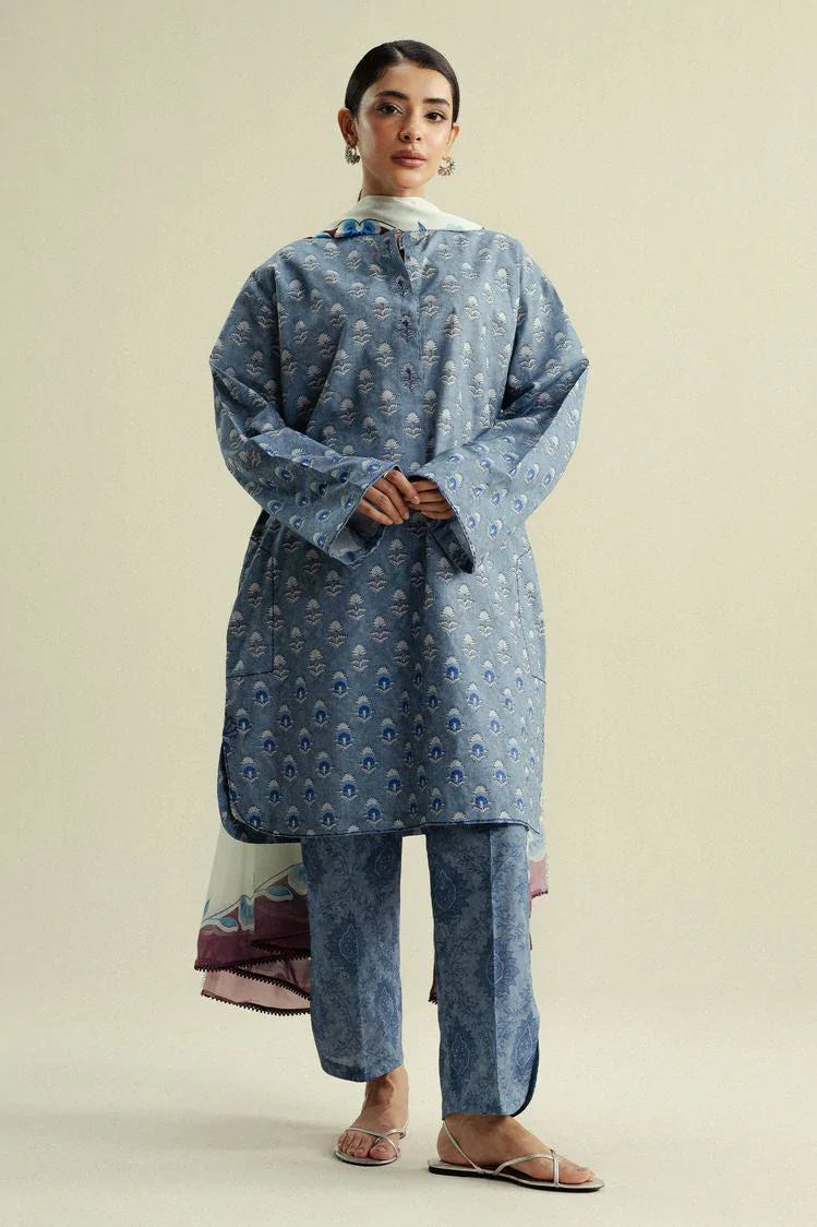 Picture of Zara Shahjahan - Coco Prints Vol 4 - Willow-10B - Unstitched - Available at Raja Sahib