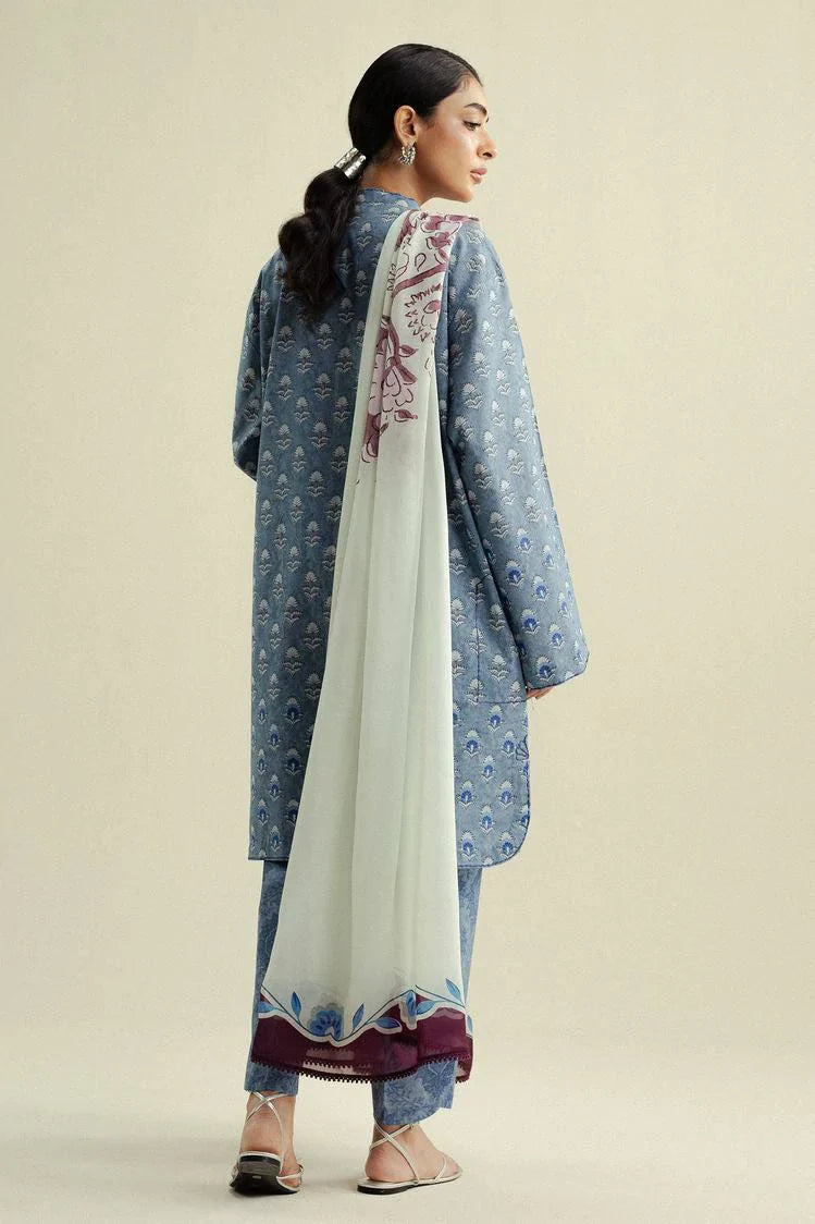 Picture of Zara Shahjahan - Coco Prints Vol 4 - Willow-10B - Unstitched - Available at Raja Sahib