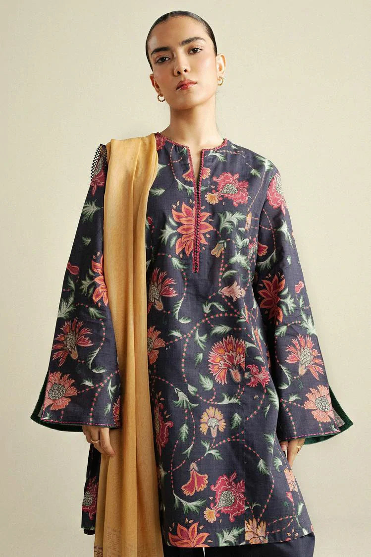 Picture of Zara Shahjahan - Coco Prints Vol 4 - Meadow-1B - Unstitched - Available at Raja Sahib