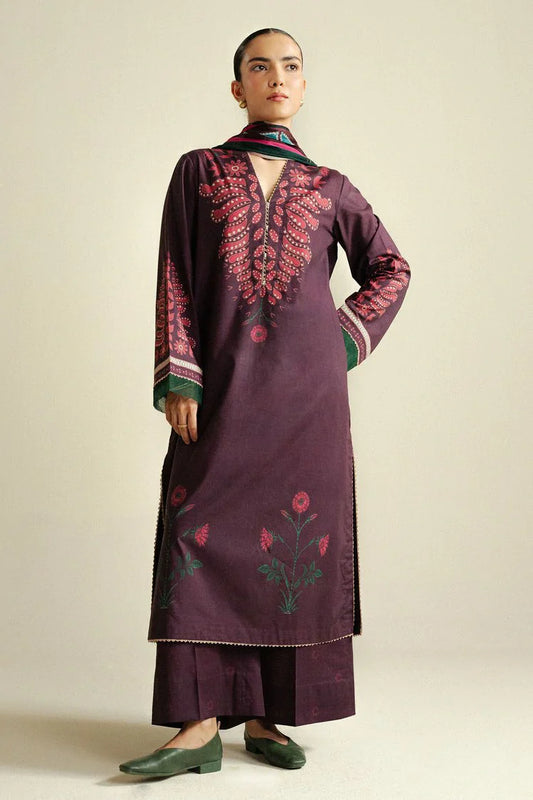 Picture of Zara Shahjahan - Coco Prints Vol 4 - Lilt-7A - Unstitched - Available at Raja Sahib