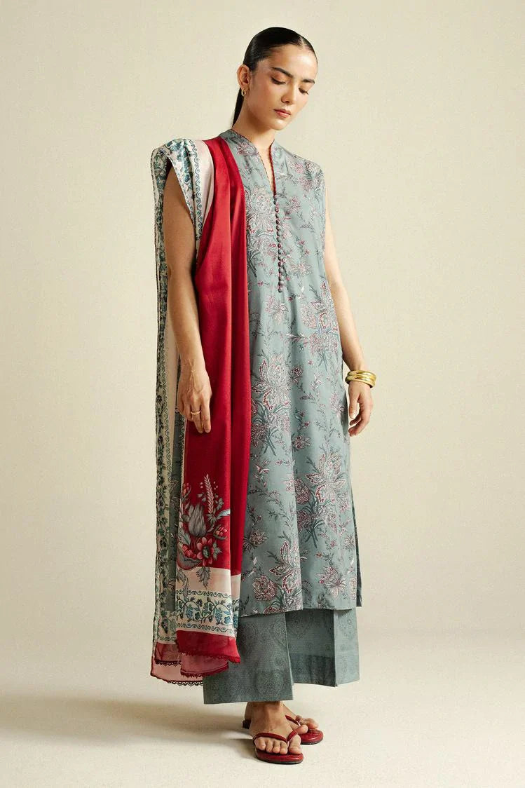 Picture of Zara Shahjahan - Coco Prints Vol 4 - Daisy-8A - Unstitched - Available at Raja Sahib