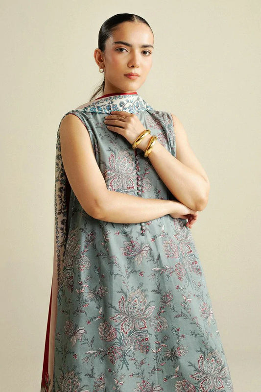 Picture of Zara Shahjahan - Coco Prints Vol 4 - Daisy-8A - Unstitched - Available at Raja Sahib