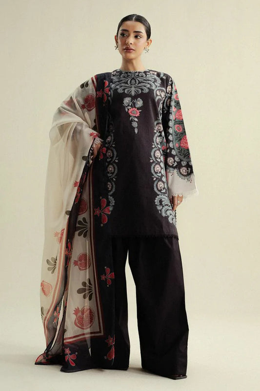 Picture of Zara Shahjahan - Coco Prints Vol 4 - Sol-9B - Unstitched - Available at Raja Sahib