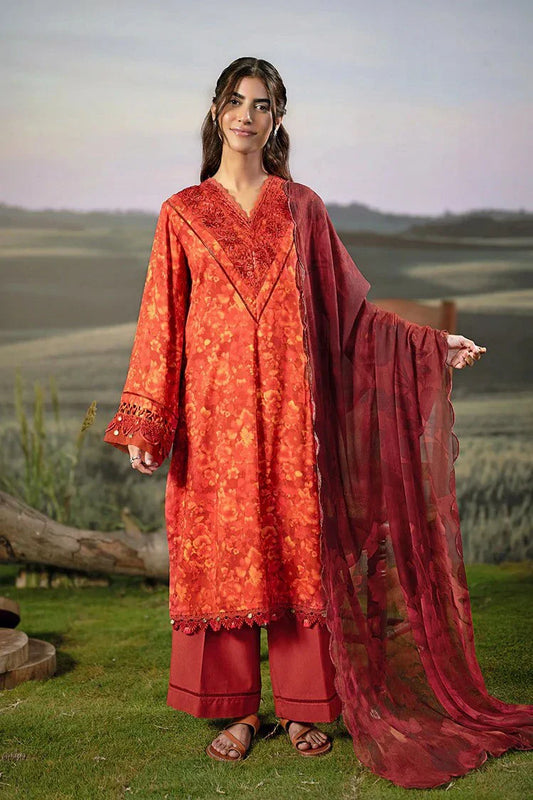 Picture of Maria B - M Basics Fall Collection - MB-PFUS-25-10B - Unstitched - Available at Raja Sahib