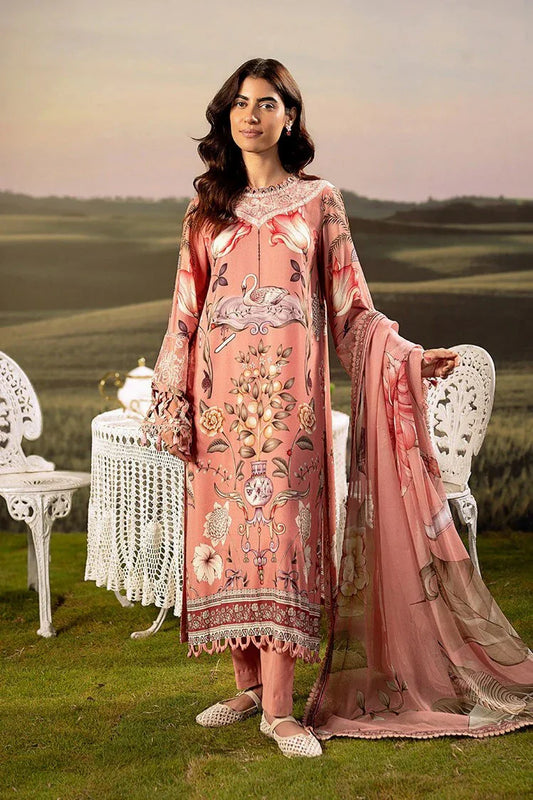Picture of Maria B - M Basics Fall Collection - MB-PFUS-25-4B - Unstitched - Available at Raja Sahib