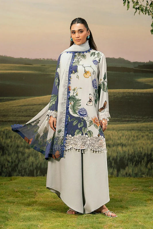 Picture of Maria B - M Basics Fall Collection - MB-PFUS-25-7B - Unstitched - Available at Raja Sahib