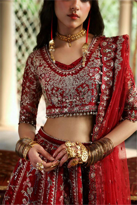 Picture of Afrozeh - Shenai Wedding Formals - 1063-Sheen - Unstitched - Available at Raja Sahib