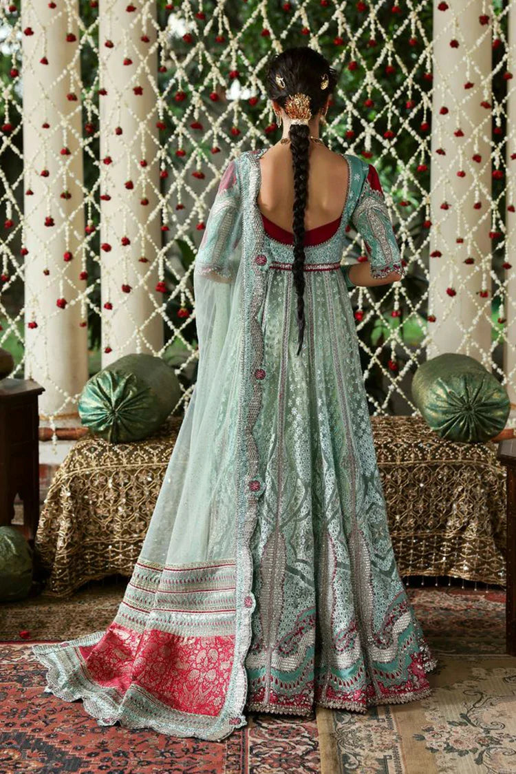 Picture of Afrozeh - Shenai Wedding Formals - 1065-Zanzar - Unstitched - Available at Raja Sahib