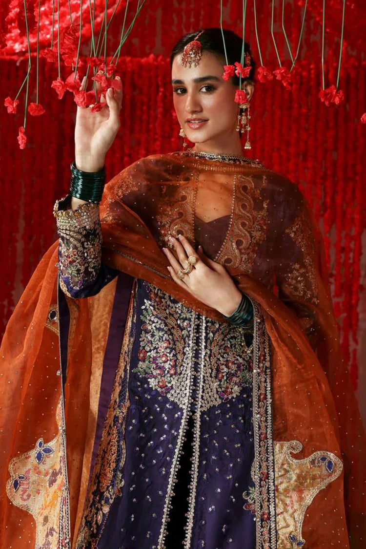 Picture of Afrozeh - Shenai Wedding Formals - 1066-Gulnaar - Unstitched - Available at Raja Sahib