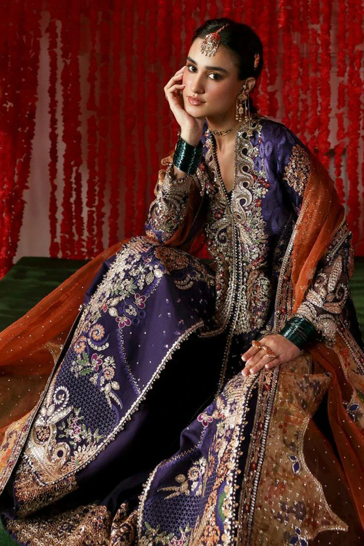 Picture of Afrozeh - Shenai Wedding Formals - 1066-Gulnaar - Unstitched - Available at Raja Sahib