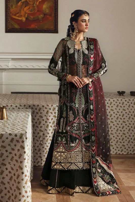 Picture of Afrozeh - Shenai Wedding Formals - 1068-Dhanak - Unstitched - Available at Raja Sahib