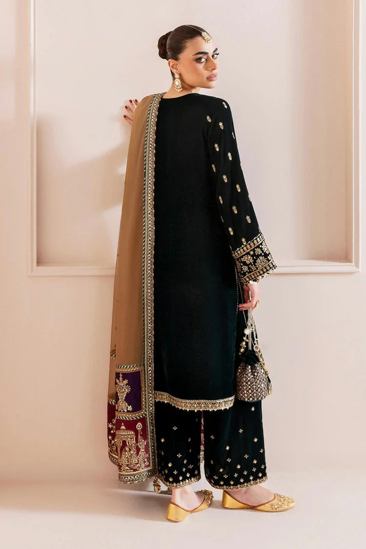 Picture of Jazmin - Chaandani Luxury Velvet Formals - CVF D-01 RAANI - Unstitched - Available at Raja Sahib