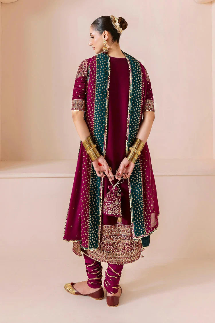 Picture of Jazmin - Chaandani Luxury Velvet Formals - CVF D-02 GAUHAR - Unstitched - Available at Raja Sahib