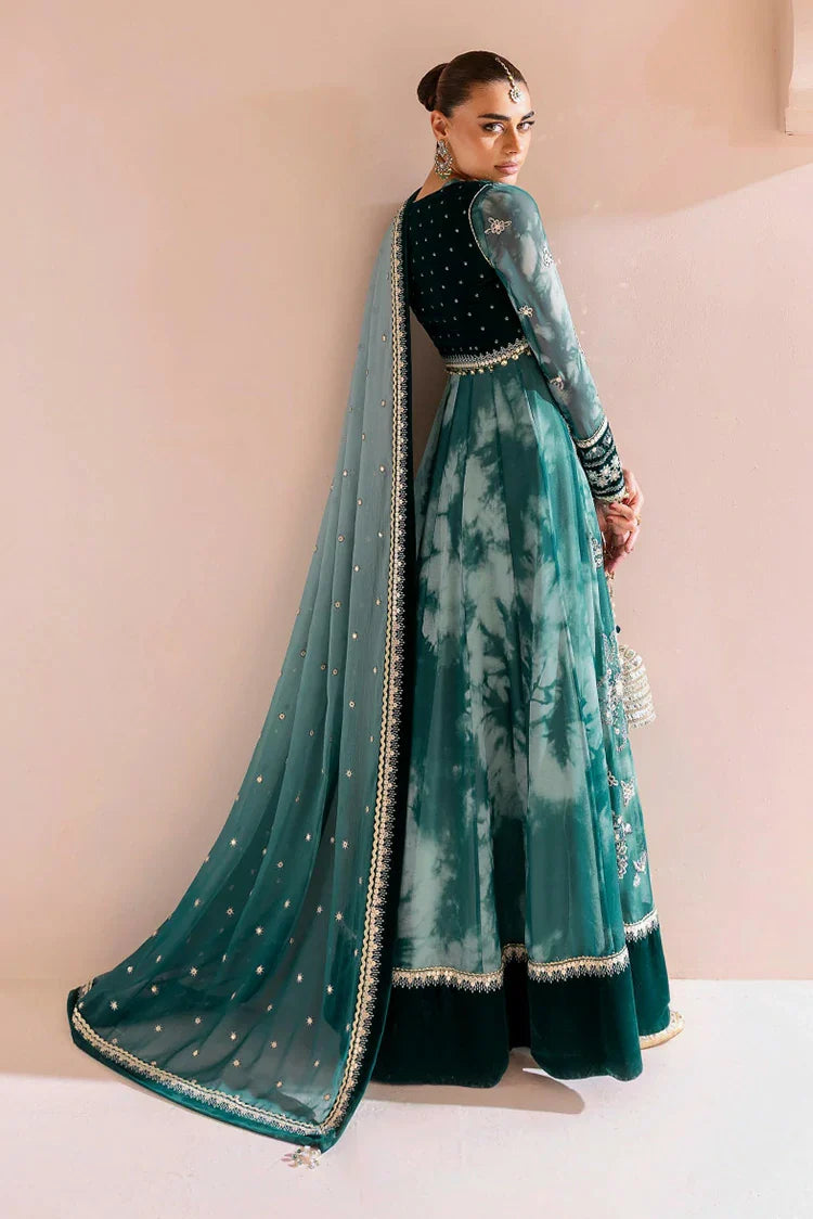 Picture of Jazmin - Chaandani Luxury Velvet Formals - CVF D-06 NEELAM - Unstitched - Available at Raja Sahib