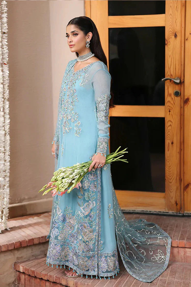 Picture of Roheenaz - Aangan Chiffon Collection - RUNCH250106 WAFA - Unstitched - Available at Raja Sahib