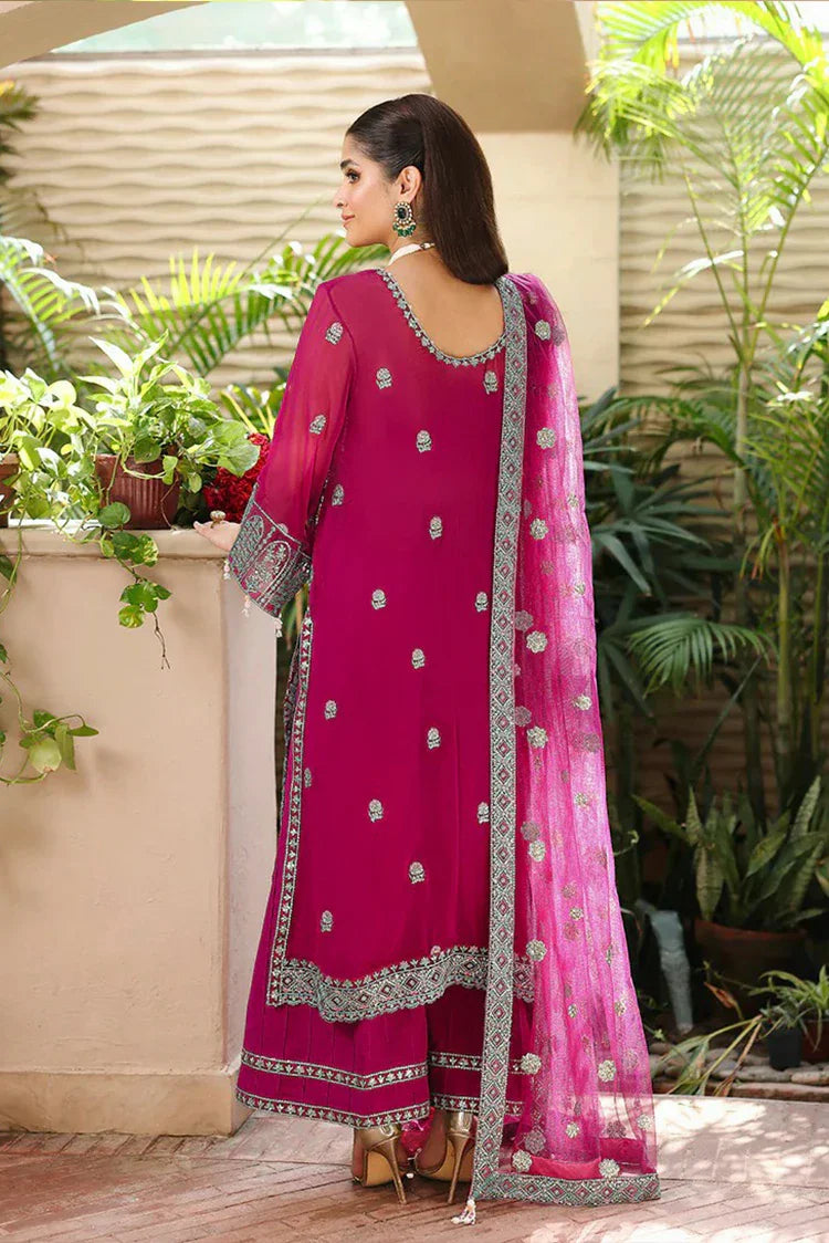 Picture of Roheenaz - Aangan Chiffon Collection - RUNCH250108 EIRA - Unstitched - Available at Raja Sahib