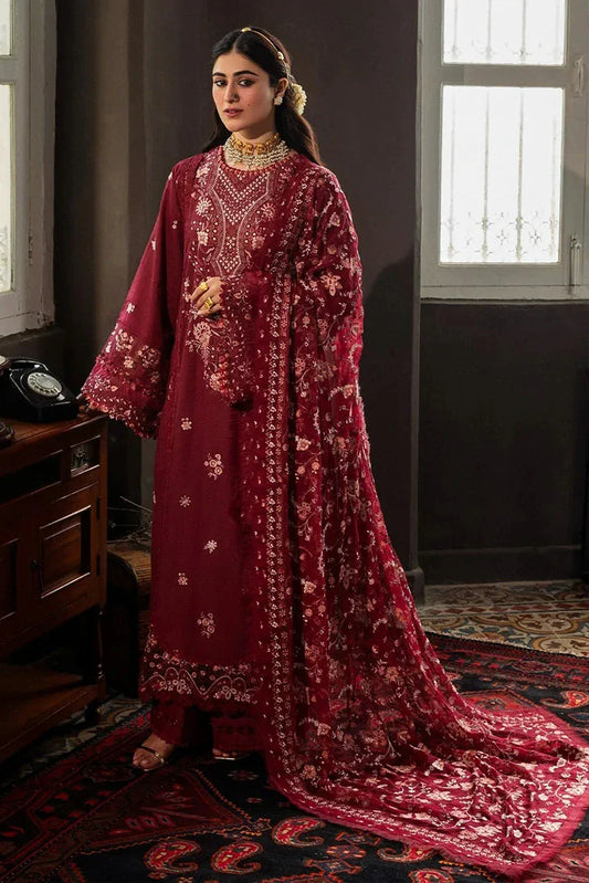 Picture of Kahf - Jewel Karandi Collection - KKH-03 ROSELITH - Unstitched - Available at Raja Sahib