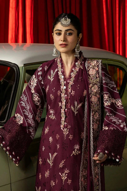 Picture of Kahf - Jewel Karandi Collection - KKH-6A UMBALITE - Unstitched - Available at Raja Sahib