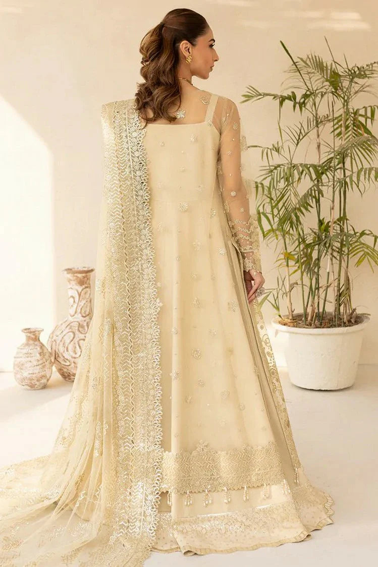 Picture of Farasha - Luzella Premium Formals - 09-GOLDEN AUAR - Unstitched - Available at Raja Sahib