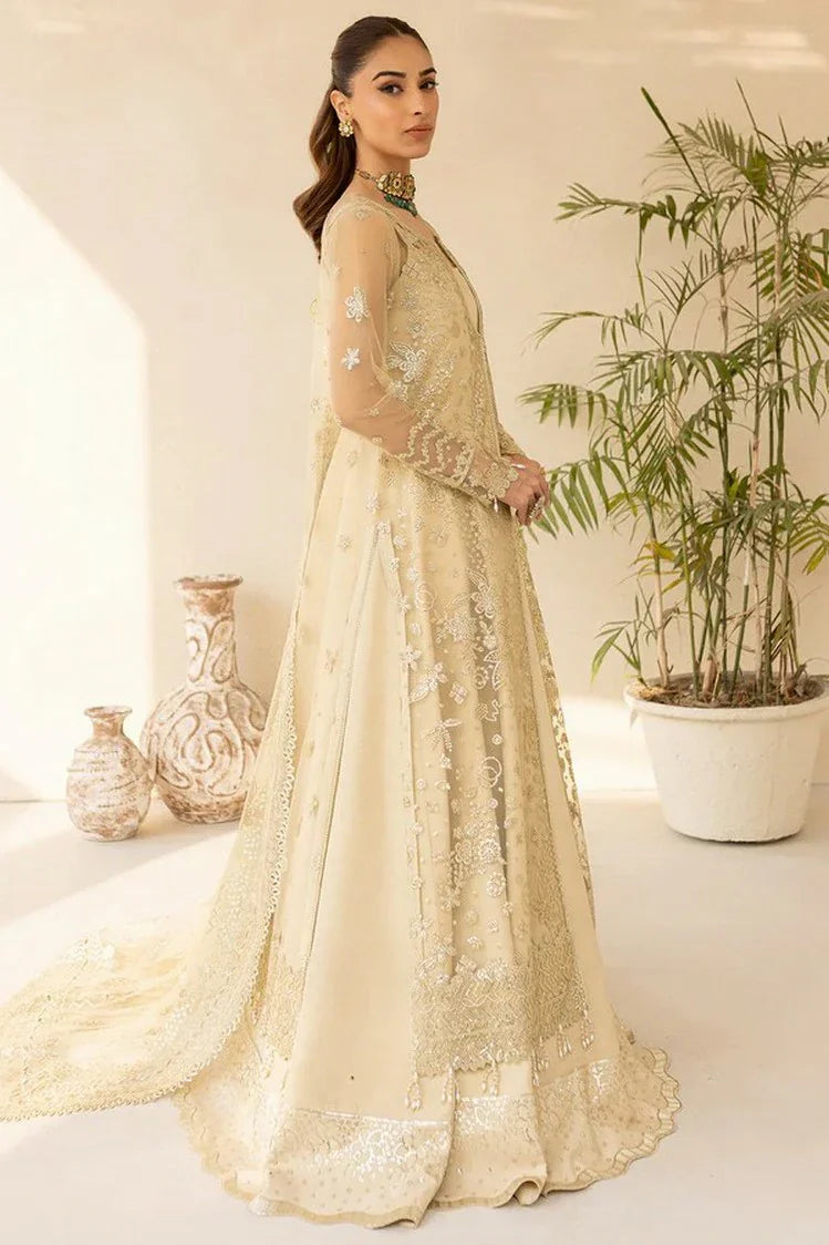 Picture of Farasha - Luzella Premium Formals - 09-GOLDEN AUAR - Unstitched - Available at Raja Sahib