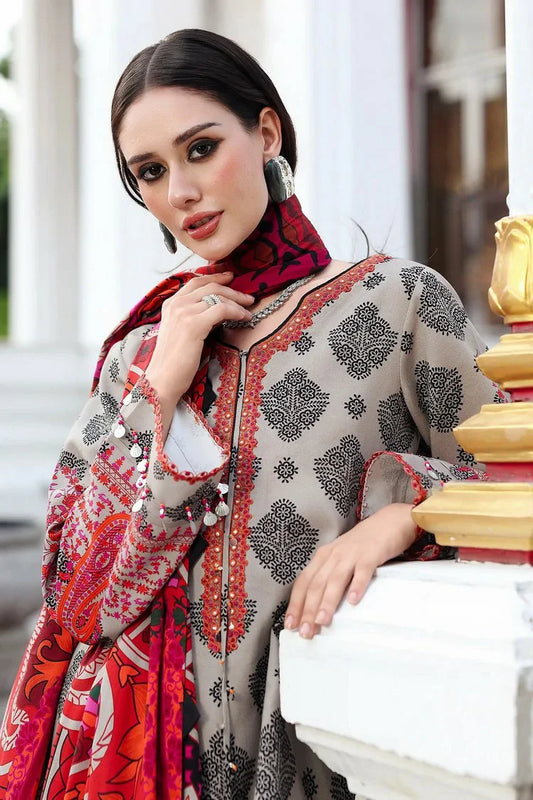 Picture of Charizma - Aniiq Embroidered Printed Linen Collection Vol 1 - ANW6-01 - Unstitched - Available at Raja Sahib