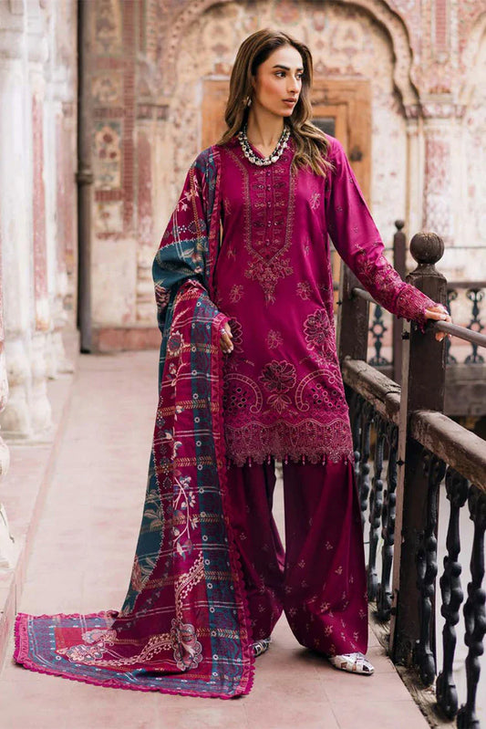 Picture of Nureh - Maya Embroidered Linen Collection Vol 1 - NW-100 - Unstitched - Available at Raja Sahib