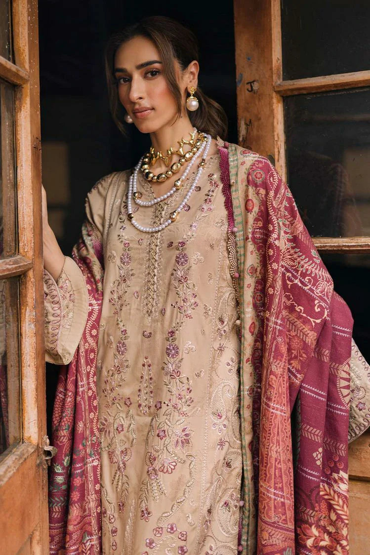 Picture of Nureh - Maya Embroidered Linen Collection Vol 1 - NW-101 - Unstitched - Available at Raja Sahib