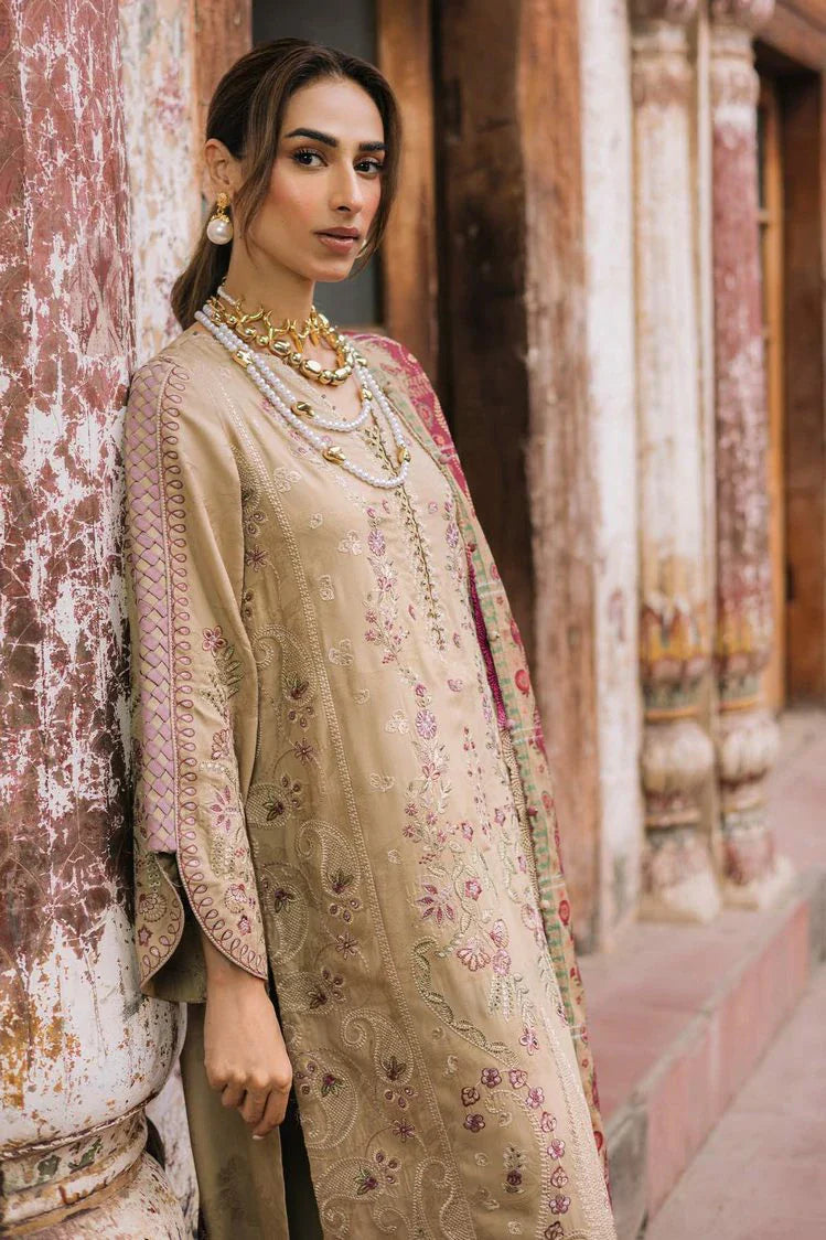 Picture of Nureh - Maya Embroidered Linen Collection Vol 1 - NW-101 - Unstitched - Available at Raja Sahib