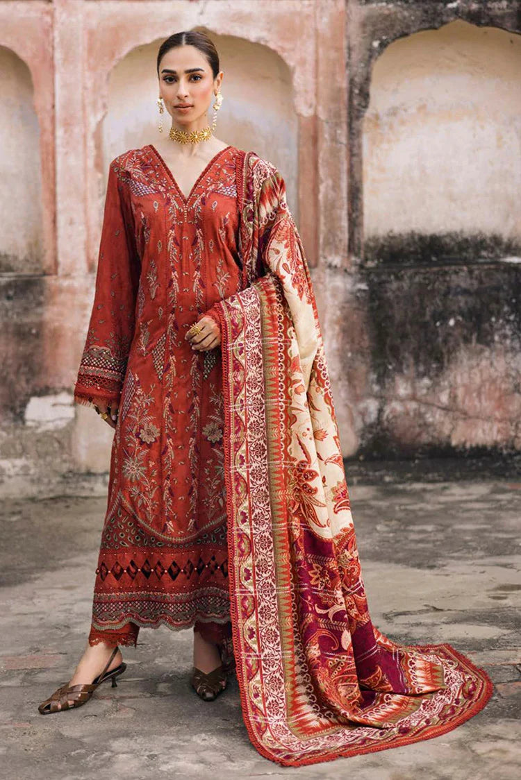 Picture of Nureh - Maya Embroidered Linen Collection Vol 1 - NW-105 - Unstitched - Available at Raja Sahib