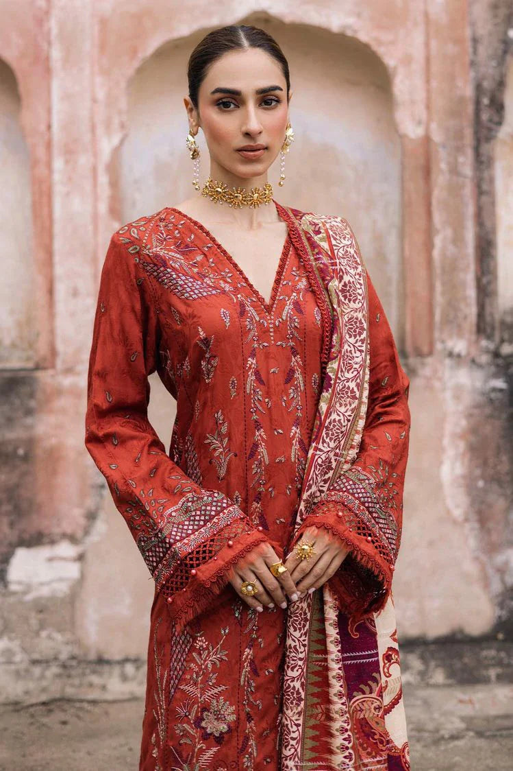 Picture of Nureh - Maya Embroidered Linen Collection Vol 1 - NW-105 - Unstitched - Available at Raja Sahib