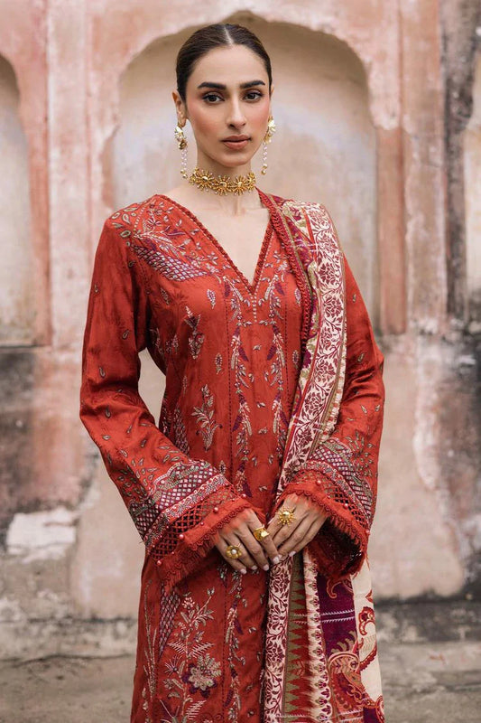 Picture of Nureh - Maya Embroidered Linen Collection Vol 1 - NW-105 - Unstitched - Available at Raja Sahib