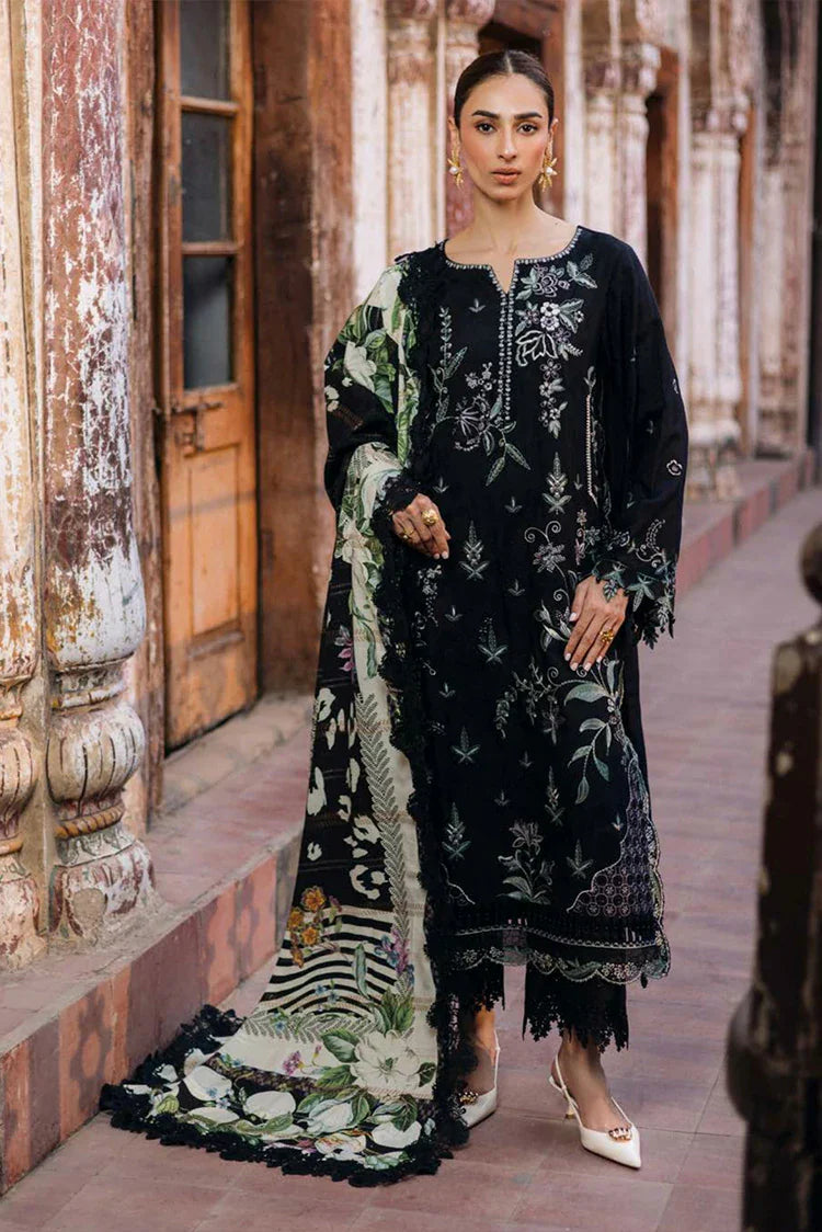 Picture of Nureh - Maya Embroidered Linen Collection Vol 1 - NW-107 - Unstitched - Available at Raja Sahib