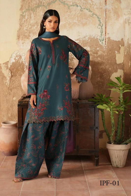 Picture of Iznik - Pre Fall Collection - IPF-01 - Unstitched - Available at Raja Sahib