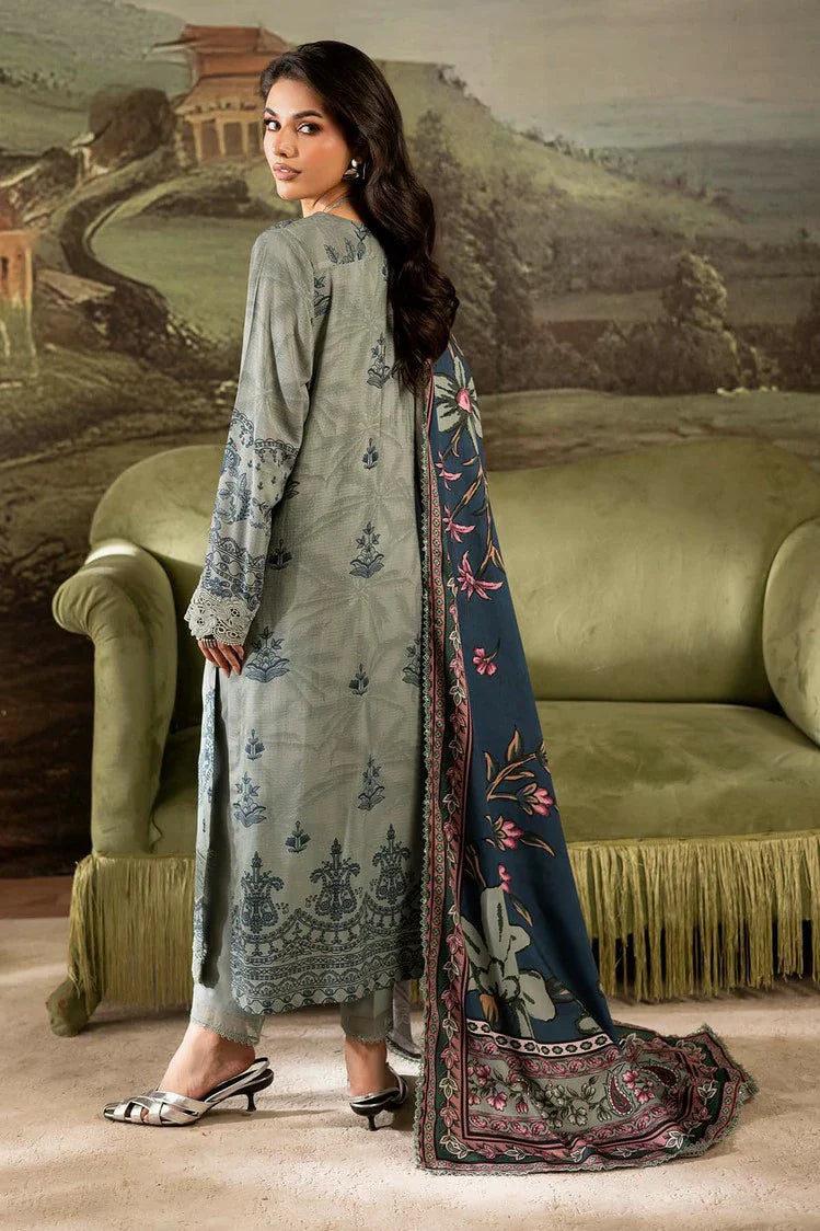 Picture of Nureh - Signature Prints Printed Doria Linen Collecton Vol 2 - SP-174 - Unstitched - Available at Raja Sahib