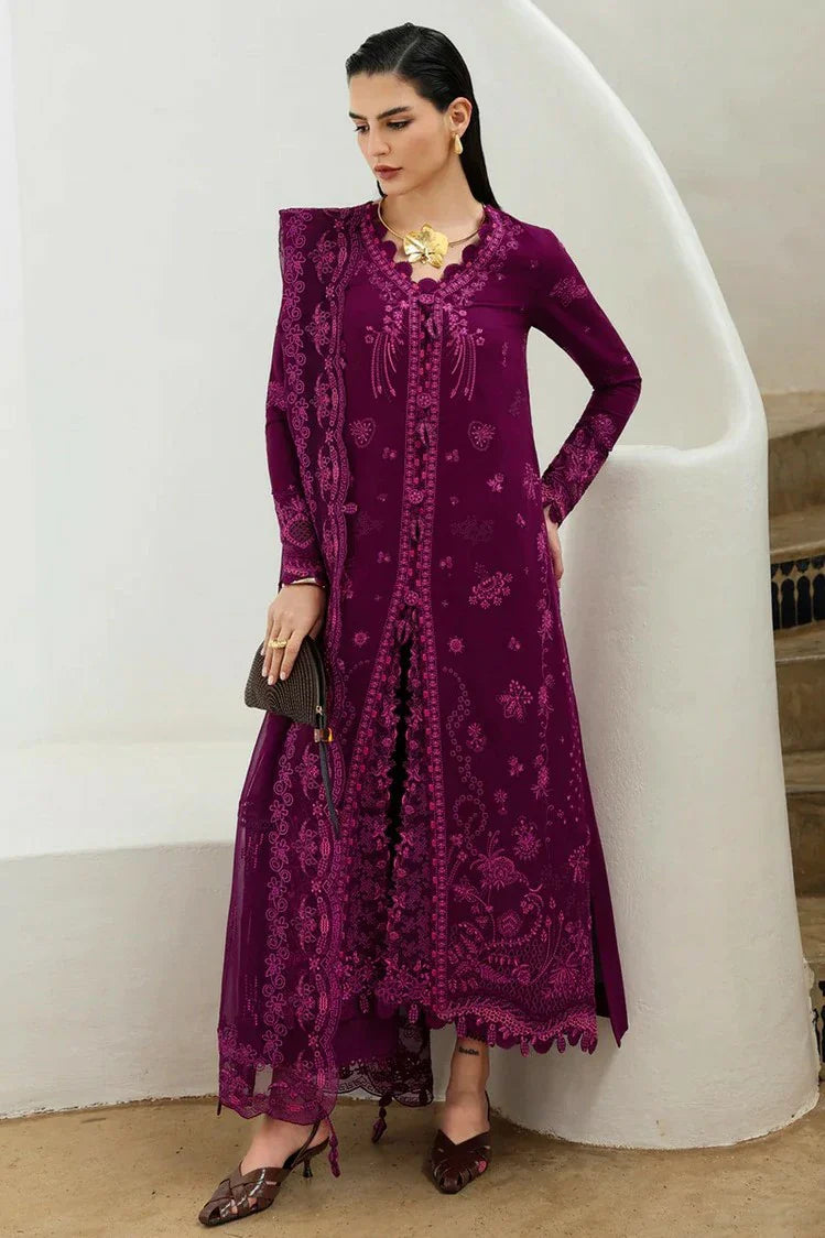 Picture of Qalamkar - Qline Luxury Linen Collection - KL-01 VEYRAH - Unstitched - Available at Raja Sahib