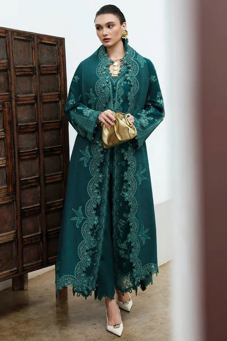 Picture of Qalamkar - Qline Luxury Linen Collection - KL-11 MEADOW - Unstitched - Available at Raja Sahib